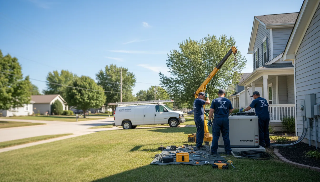 Generator Installation in Vanderbilt, MI near me